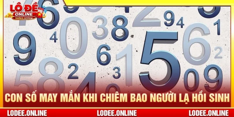 Con số may mắn khi chiêm bao người lạ hồi sinh
