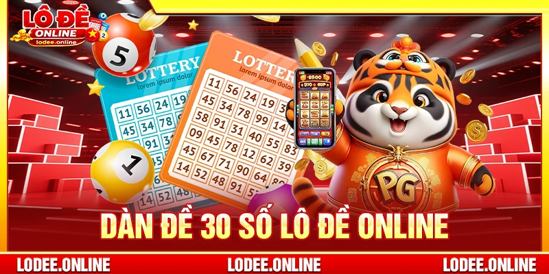 Dàn Đề 30 Số Lô Đề Online